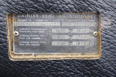 1967 Mercedes-Benz 230SL Convertible