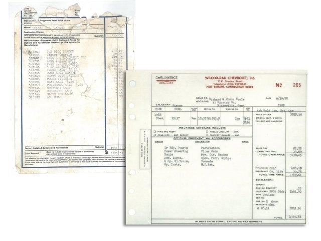 1968 Chevrolet Camaro Z/28