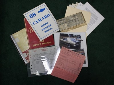 1968 Chevrolet Camaro Z/28