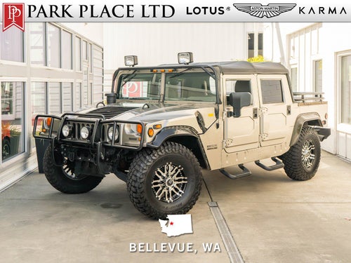 2000 AM General Hummer 4-Passenger Open Top Hard Doors