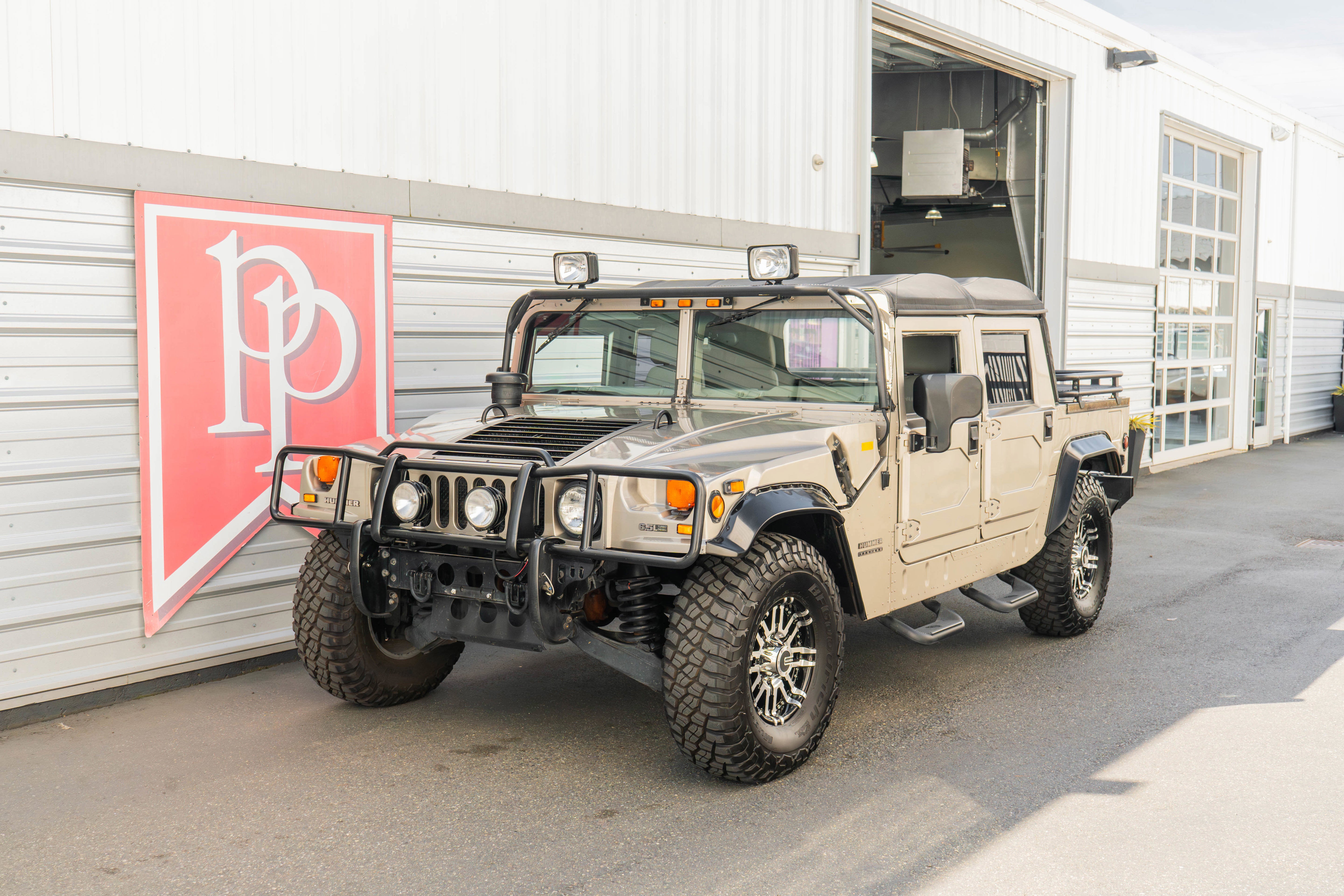 2000 AM General Hummer 4-Passenger Open Top Hard Doors