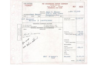 1967 Chevrolet Corvette Roadster