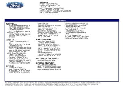 2016 Ford Mustang Roush Stage 3