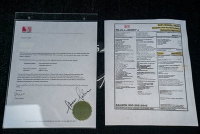 2021 Ford Mustang Saleen Black Label