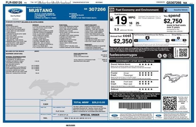 2016 Ford Mustang GT Shelby Hertz