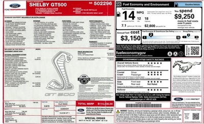 2022 Ford Mustang Shelby GT500