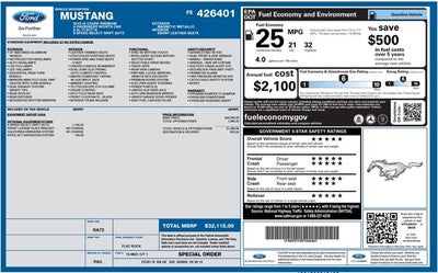 2015 Ford Mustang EcoBoost Premium