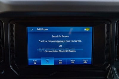 2021 Ford Bronco Black Diamond