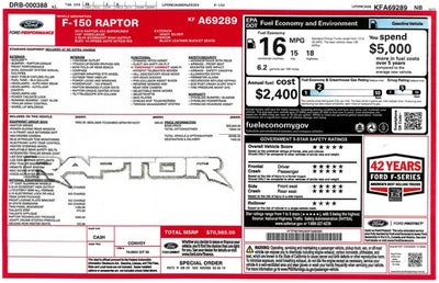 2019 Ford F-150 Raptor
