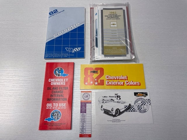 1982 Chevrolet Corvette Collector's Edition