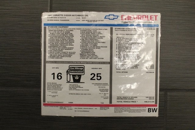 1992 Chevrolet Corvette ZR-1