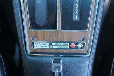 1972 Chevrolet Corvette Stingray Base