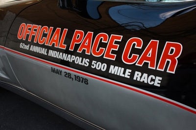 1978 Chevrolet Corvette Indy Pace Car