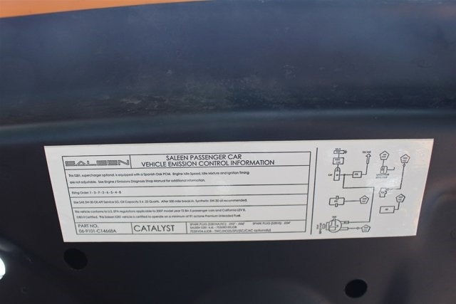 2007 Ford Saleen Mustang GT Parnelli Jones 302 Limited Edition