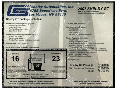 2007 Ford Mustang Shelby GT