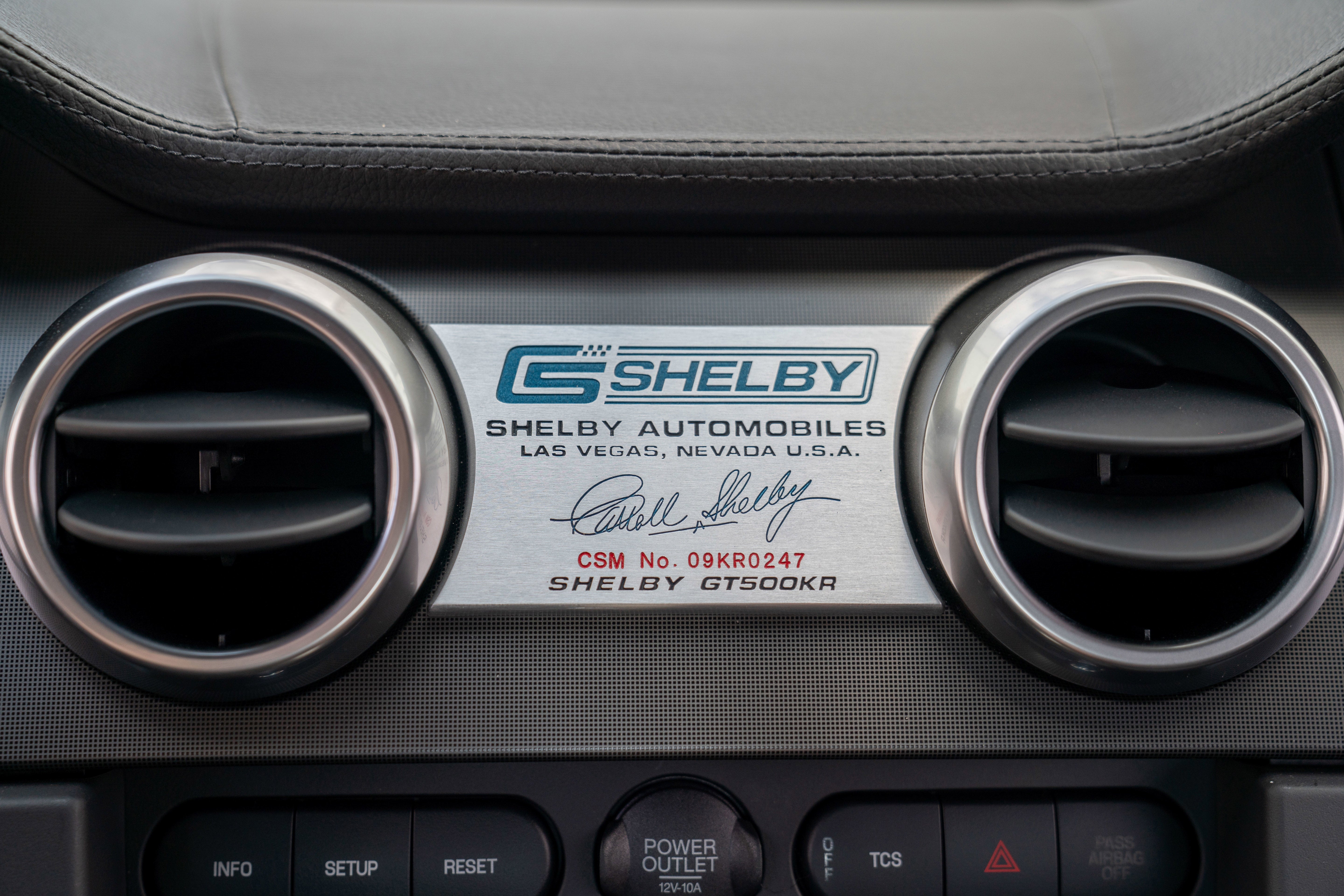 2009 Ford Mustang Shelby GT500 KR