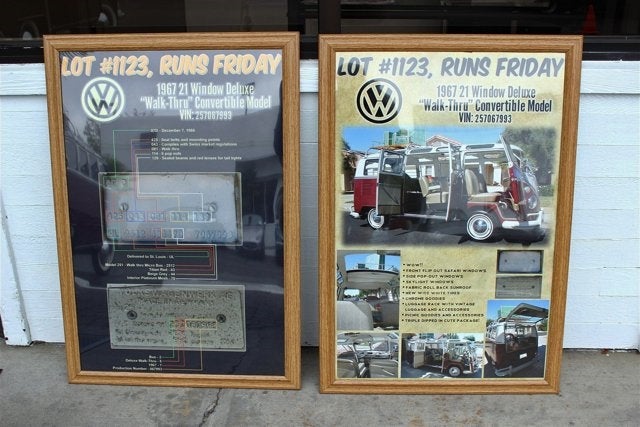 1967 Volkswagen Microbus 21 Window