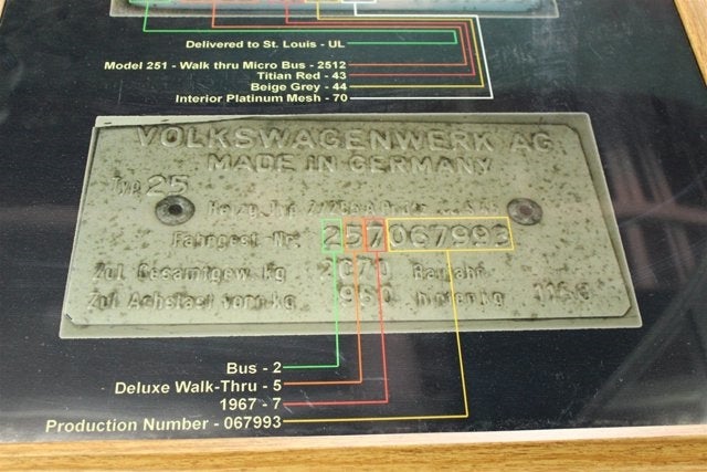 1967 Volkswagen Microbus 21 Window