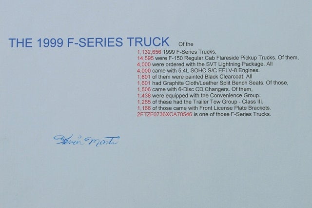 1999 Ford F-150 SVT Lightning