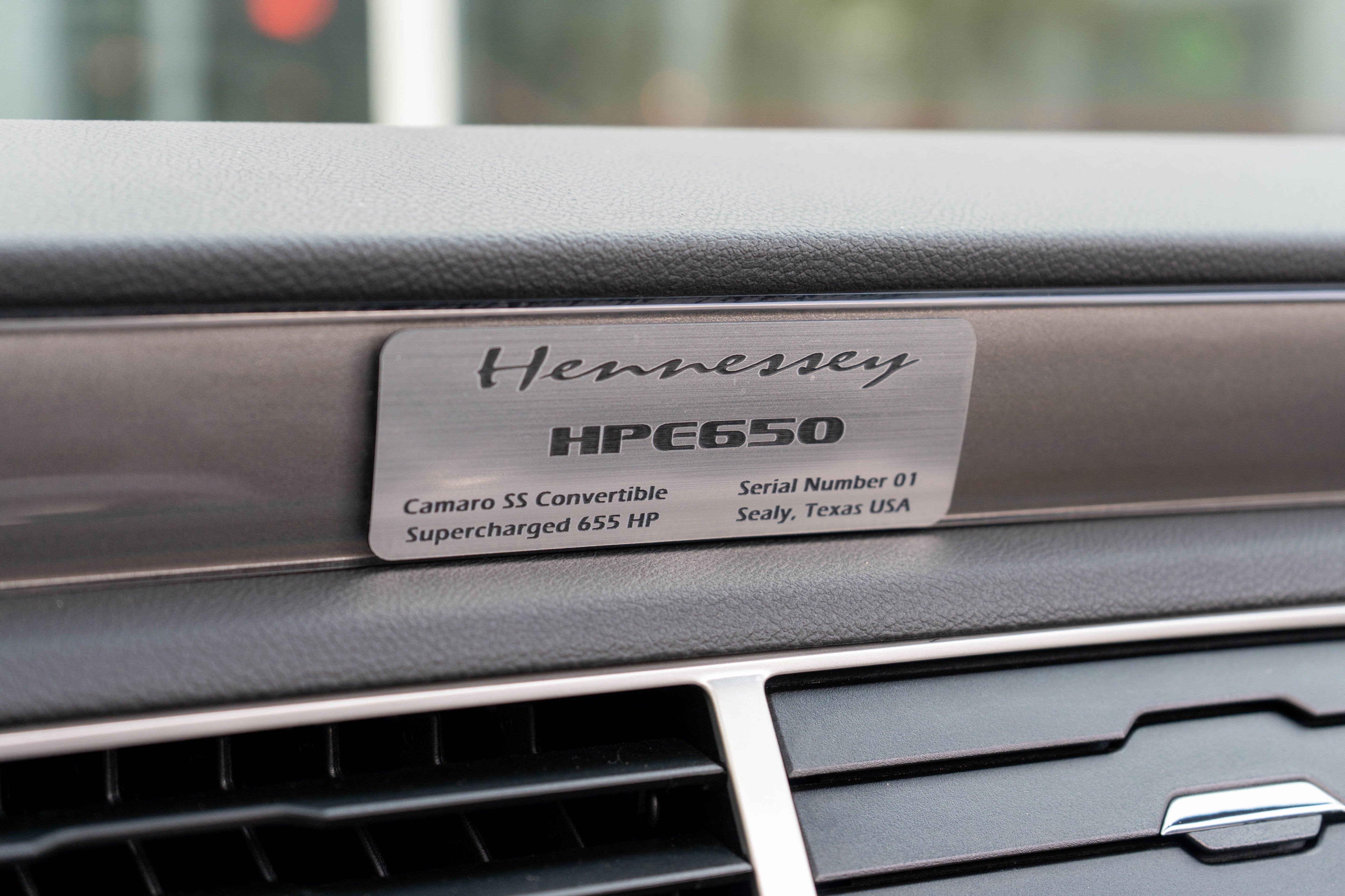 2011 Chevrolet Camaro 2SS Hennessey HPE650