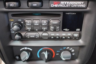 2002 Chevrolet Camaro Z28 SS 35th Anniversary Convertible