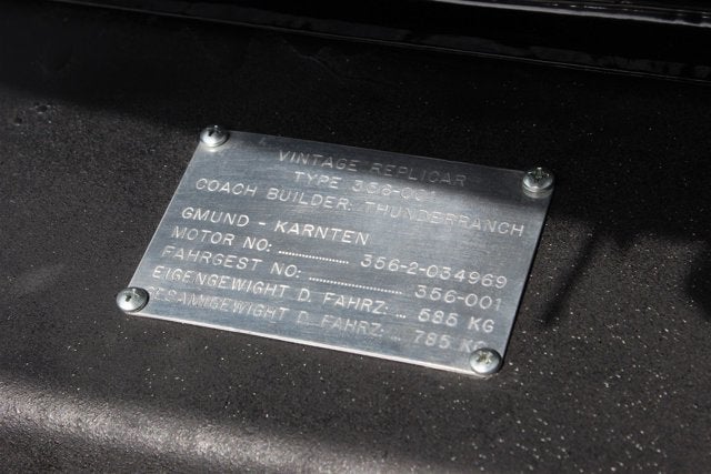 1948 Porsche 356 Speedster Re-Creation