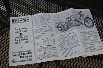 1941 Harley-Davidson WL Flathead Sport Solo