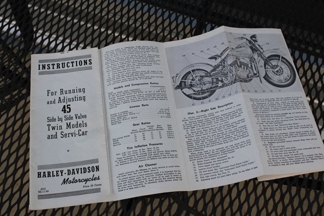 1941 Harley-Davidson WL Flathead Sport Solo