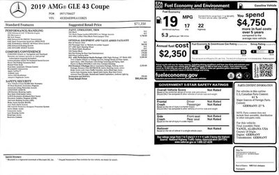 2019 Mercedes-Benz GLE AMG® GLE 43