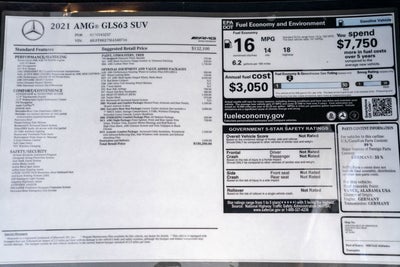 2021 Mercedes-Benz GLS AMG® GLS 63