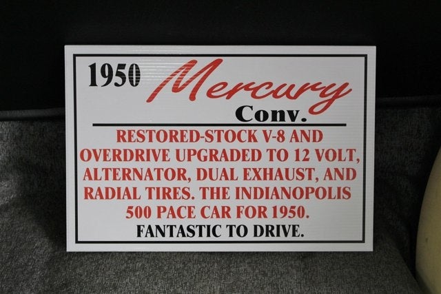 1950 Mercury Convertible Base