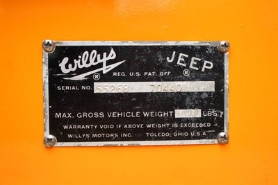 1962 Willys Pickup Base
