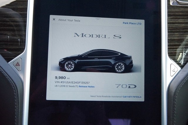 2016 Tesla Model S 70D