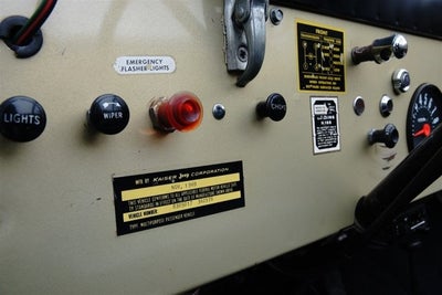 1970 Jeep Kaiser Jeep CJ5 Open Body