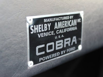 1964 Shelby Cobra FIA / SCCA Re-Creation