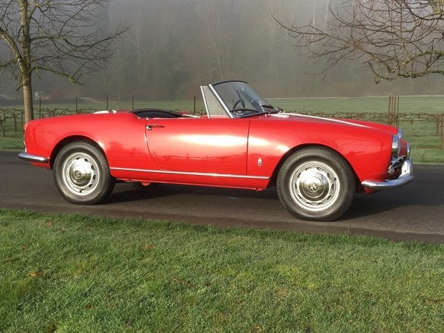 1962 Alfa Romeo Giulietta Spider