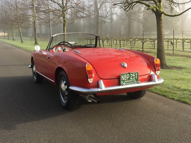 1962 Alfa Romeo Giulietta Spider