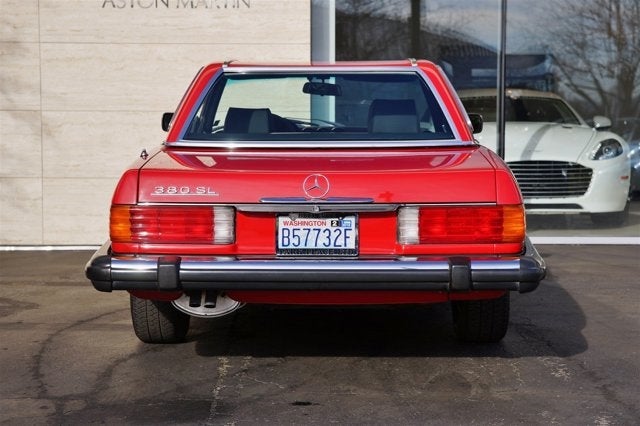 1983 Mercedes-Benz 380SL Convertible