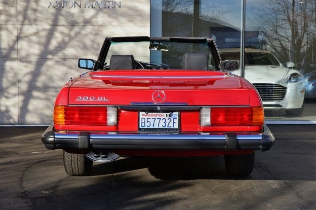 1983 Mercedes-Benz 380SL Convertible