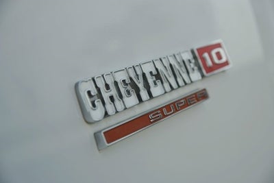 1972 Chevrolet Cheyenne 10 Super Pickup Truck