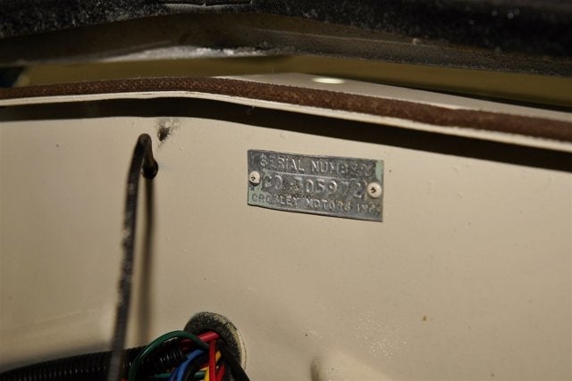 1951 Crosley Wagon Base