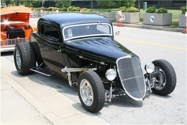 1934 Ford 3-Window Coupe Hot Rod