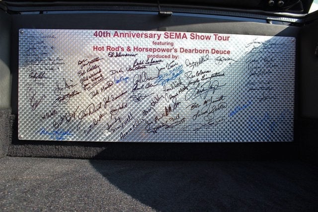 1932 Ford SEMA 40th Anniversary Deuce Base