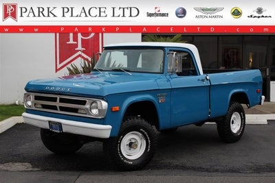 1970 Dodge Sweptline Power Wagon 4x4