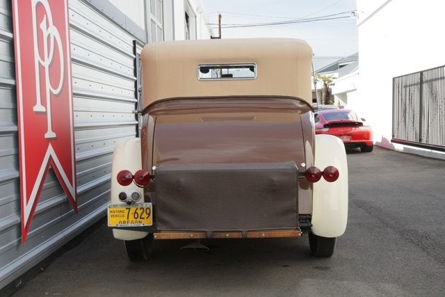 1929 Rolls-Royce Drop Head Coupe Convertible