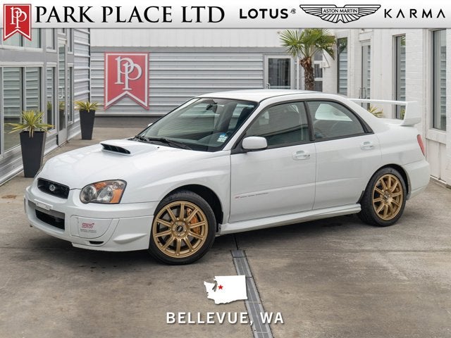 2004 Subaru Impreza Sedan WRX STi w/Gold Wheels