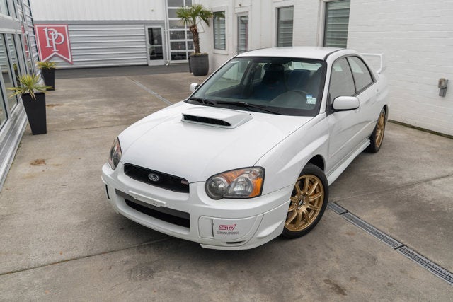 2004 Subaru Impreza Sedan WRX STi w/Gold Wheels