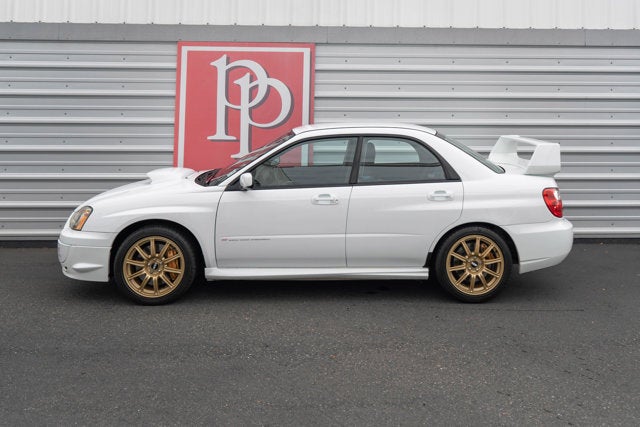 2004 Subaru Impreza Sedan WRX STi w/Gold Wheels