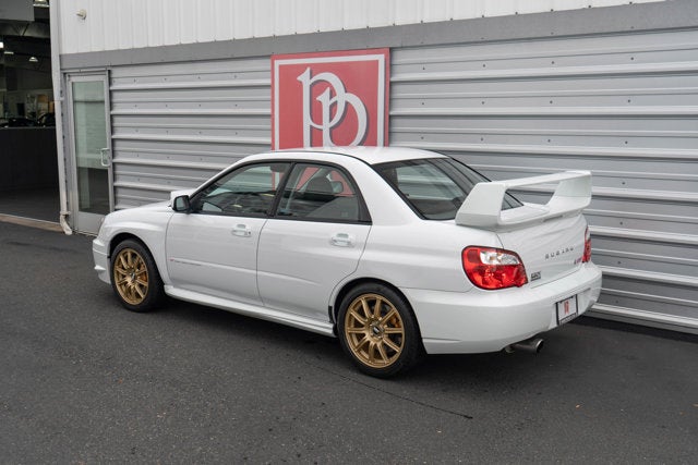 2004 Subaru Impreza Sedan WRX STi w/Gold Wheels