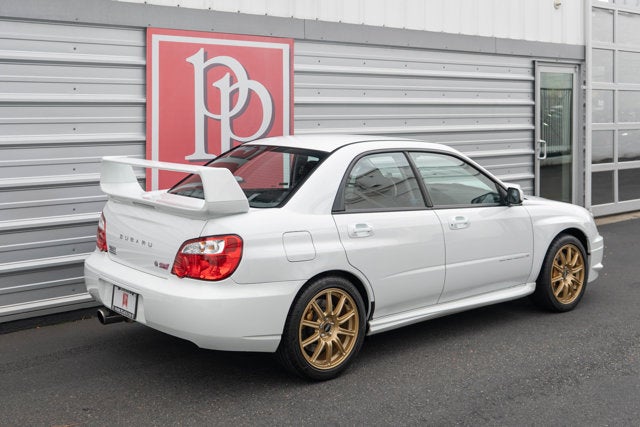 2004 Subaru Impreza Sedan WRX STi w/Gold Wheels